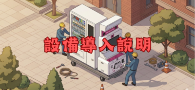 設備導入說明圖片